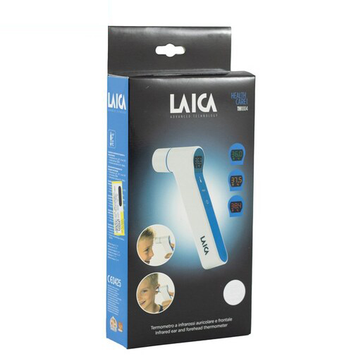 Laica forehead and ear laser thermometer